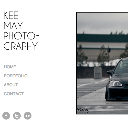 KMay Photo portfolio website