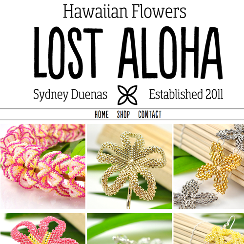 Lost Aloha Portfolio site