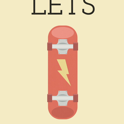 Random Design inspired by skateboarding